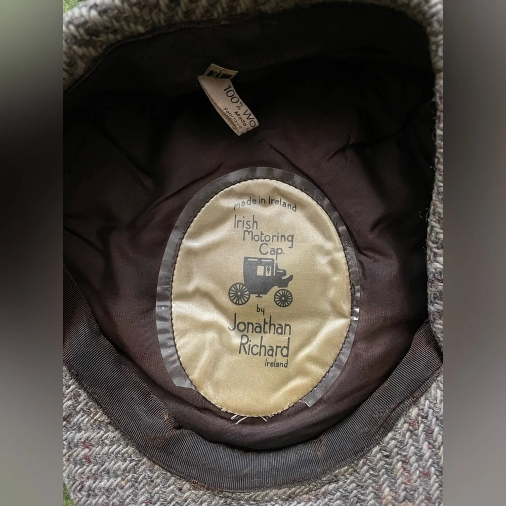 Antique Jonathan Richard Tweed Newsboy Cap - Picture 6 of 13